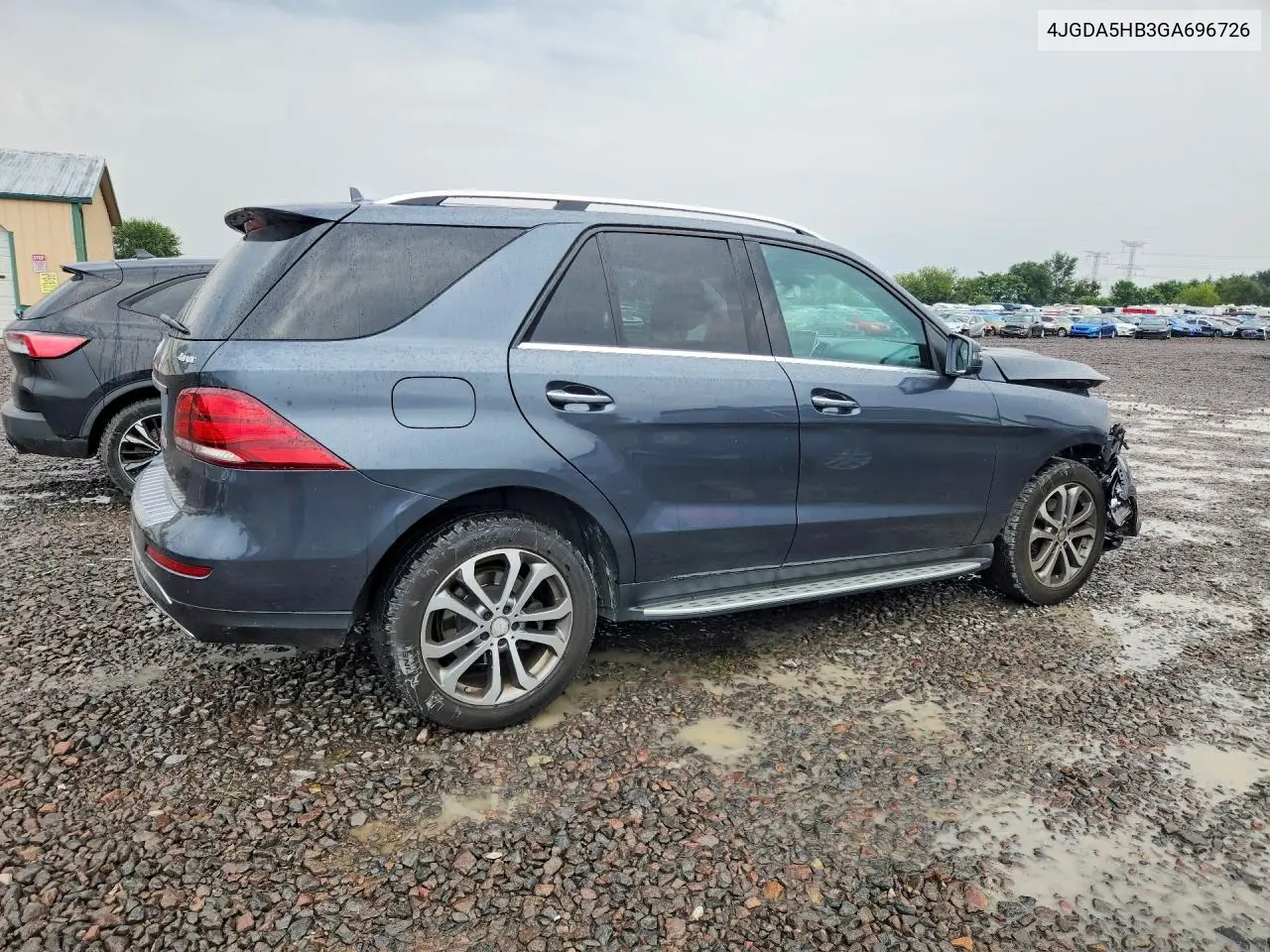 2016 MERCEDES GLE VIN 4JGDA5HB3GA696726 — фото 3