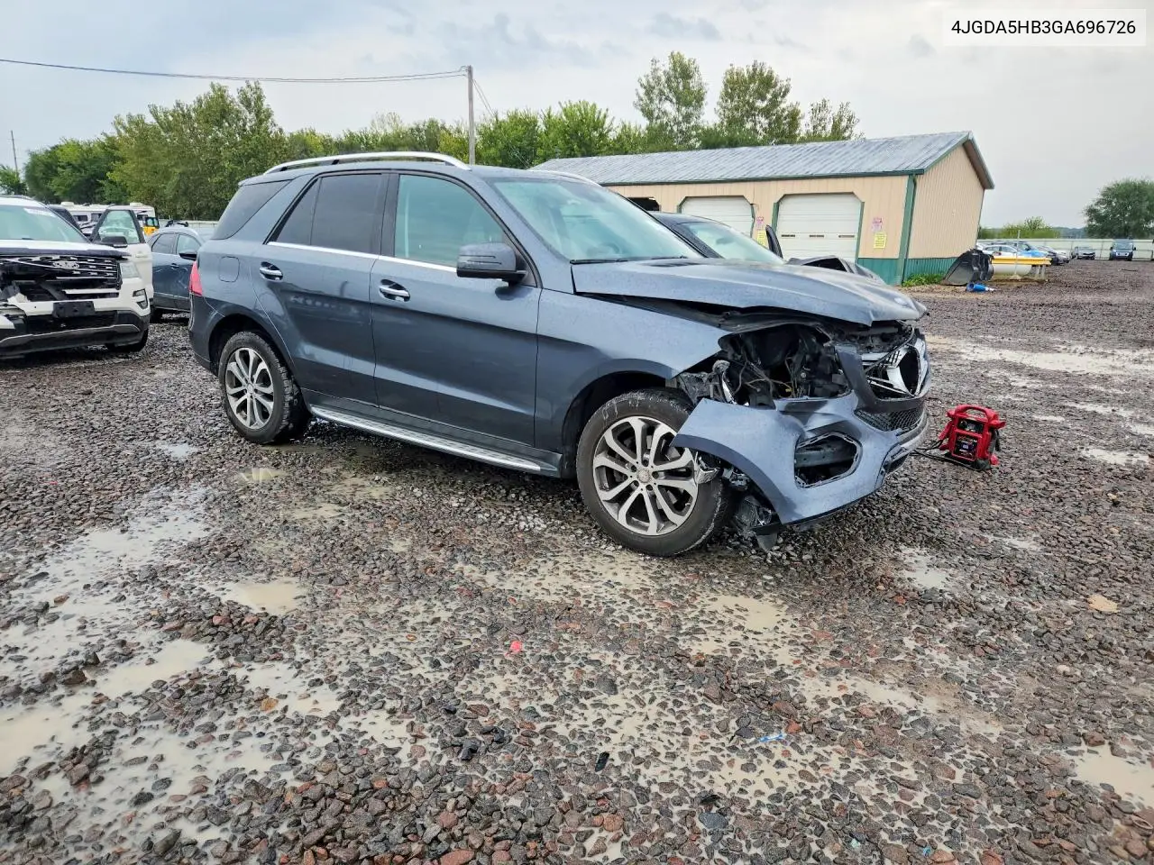 2016 MERCEDES GLE VIN 4JGDA5HB3GA696726 — фото 4