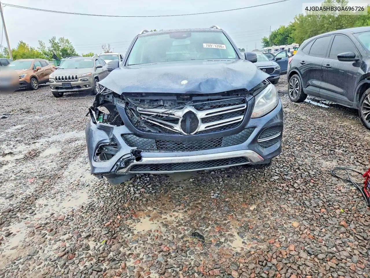 2016 MERCEDES GLE VIN 4JGDA5HB3GA696726 — фото 5
