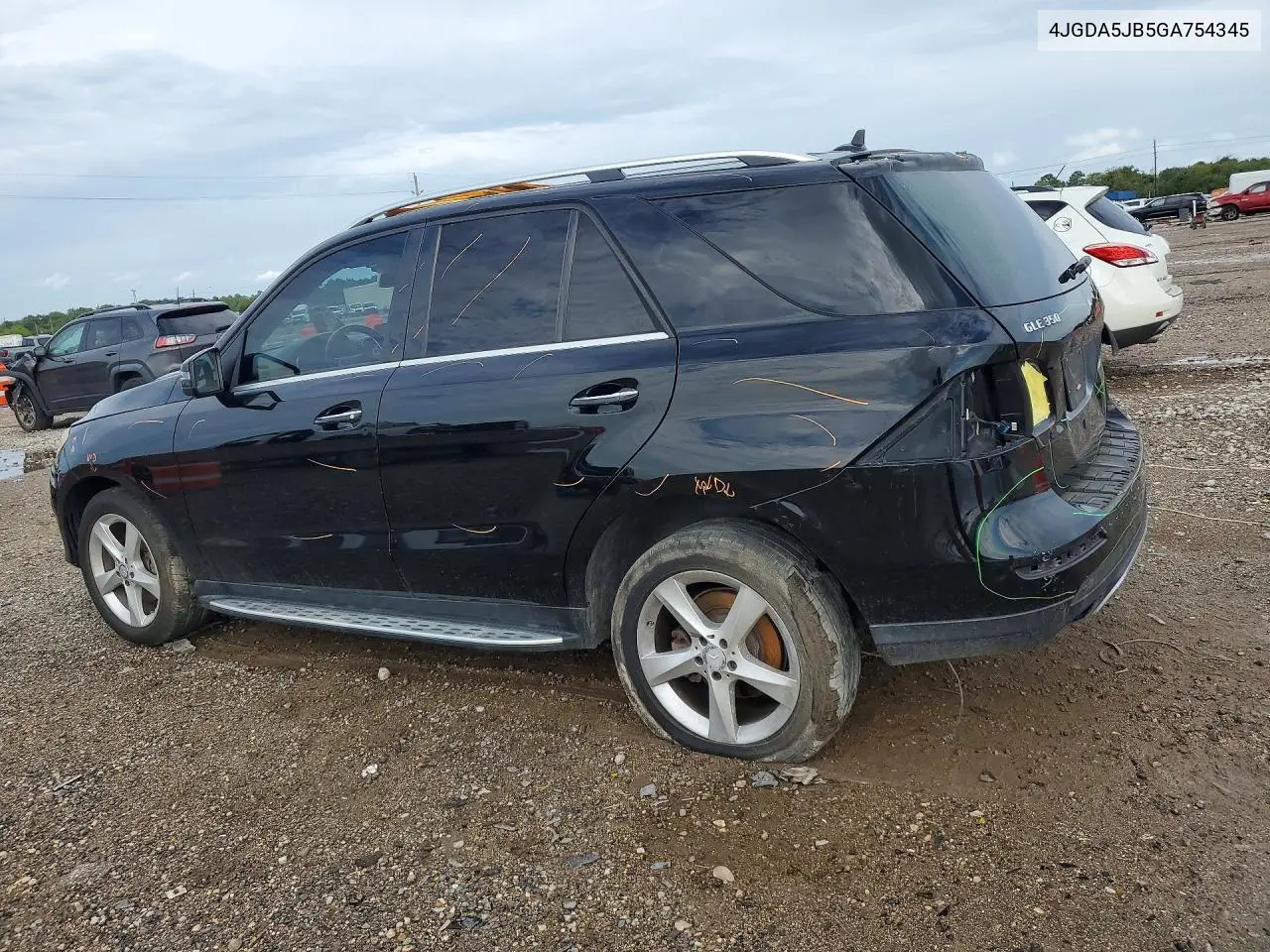 2016 MERCEDES GLE VIN 4JGDA5JB5GA754345 — фото 2