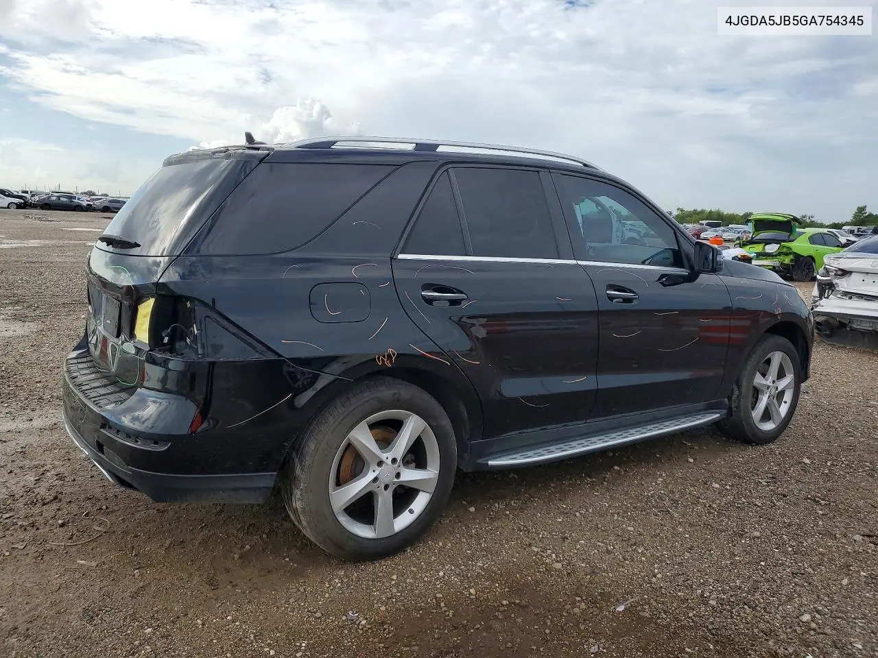 2016 MERCEDES GLE VIN 4JGDA5JB5GA754345 — фото 3