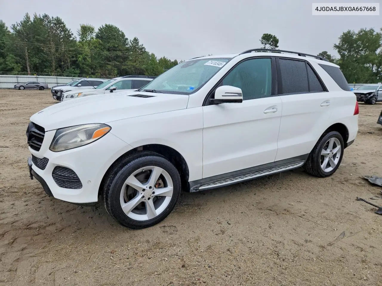MERCEDES GLE 2016, VIN 4JGDA5JBXGA667668