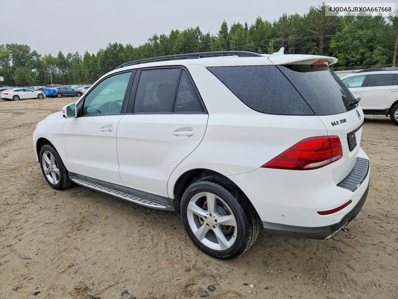 2016 MERCEDES GLE VIN 4JGDA5JBXGA667668 — фото 2