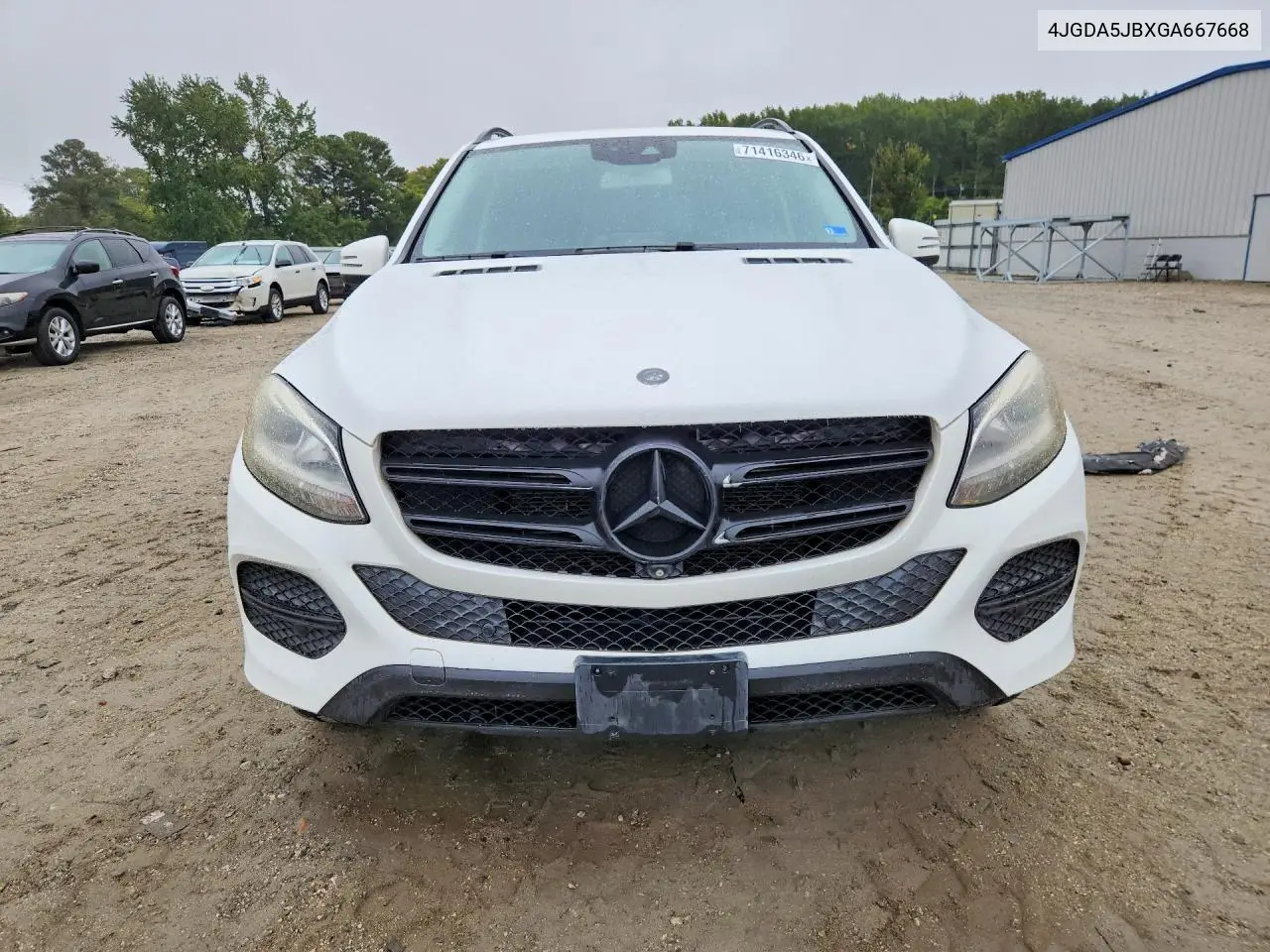 2016 MERCEDES GLE VIN 4JGDA5JBXGA667668 — фото 5