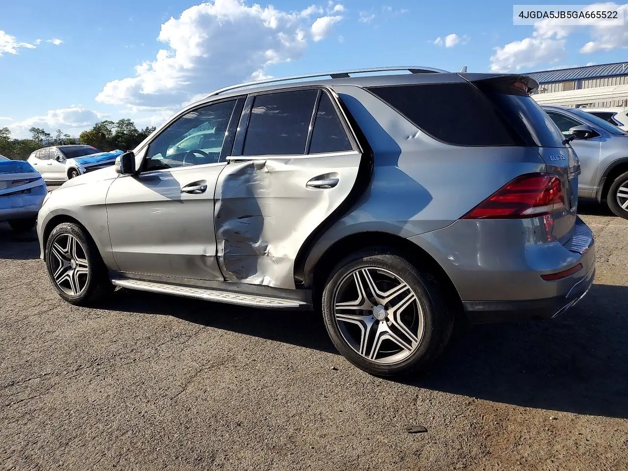 2016 MERCEDES GLE VIN 4JGDA5JB5GA665522 — фото 2