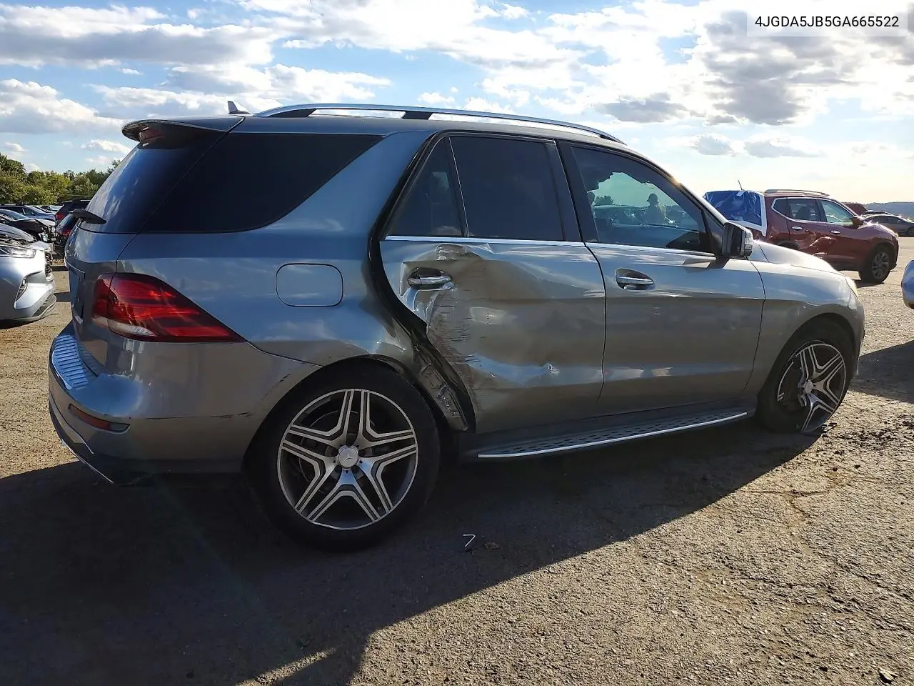 2016 MERCEDES GLE VIN 4JGDA5JB5GA665522 — фото 3