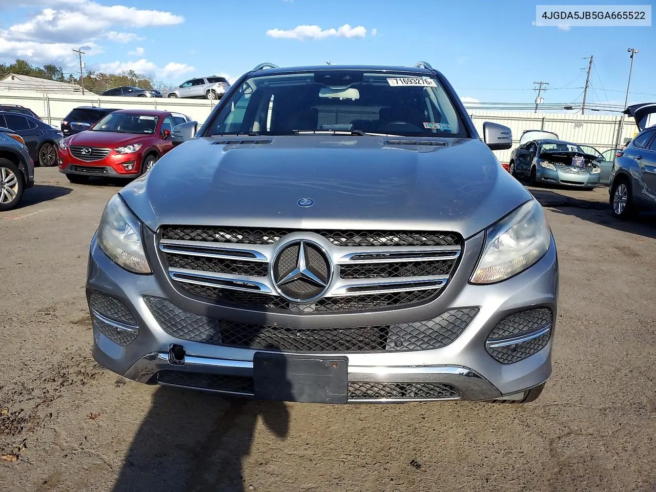 2016 MERCEDES GLE VIN 4JGDA5JB5GA665522 — фото 5