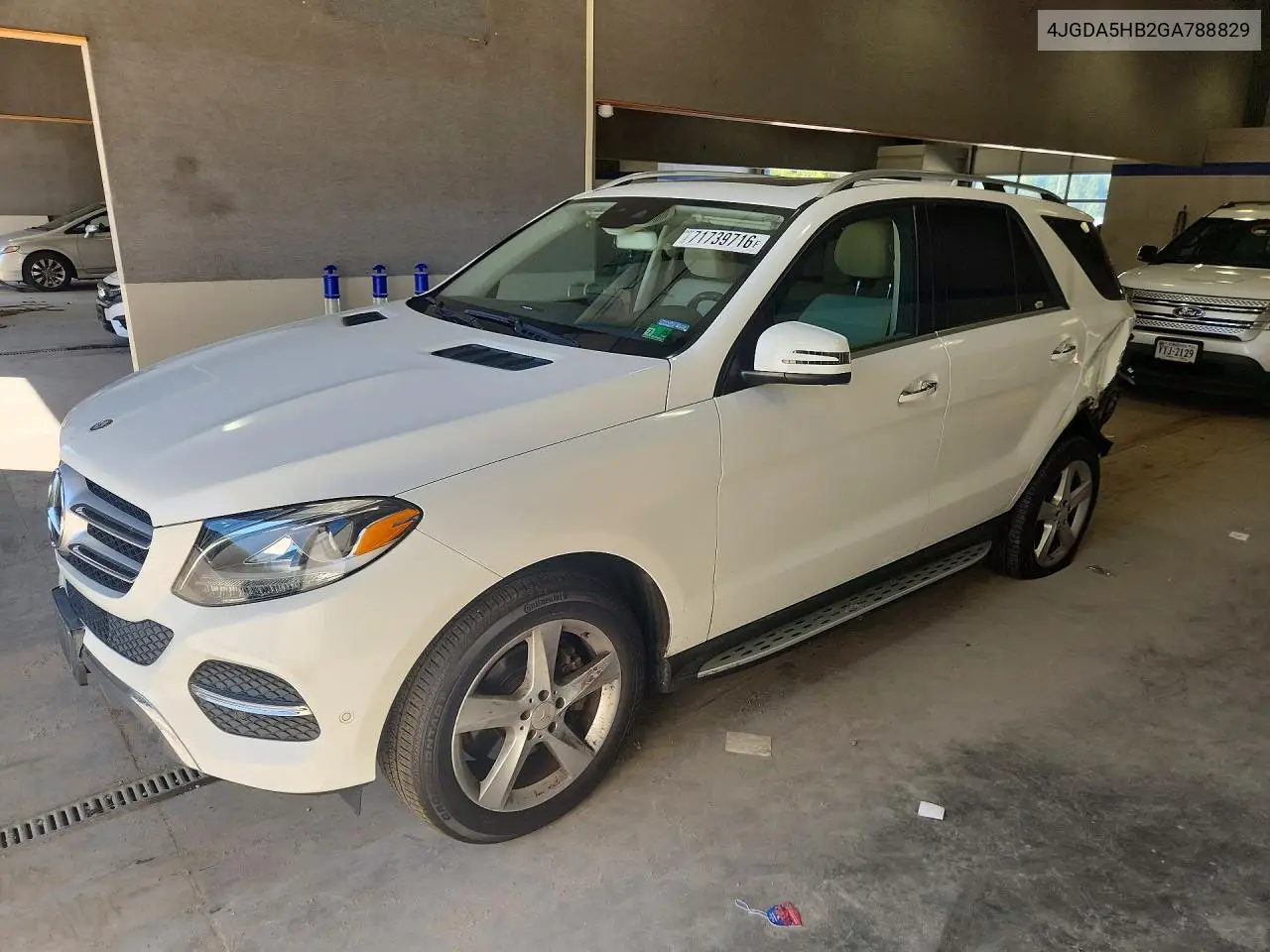 MERCEDES GLE 2016, VIN 4JGDA5HB2GA788829