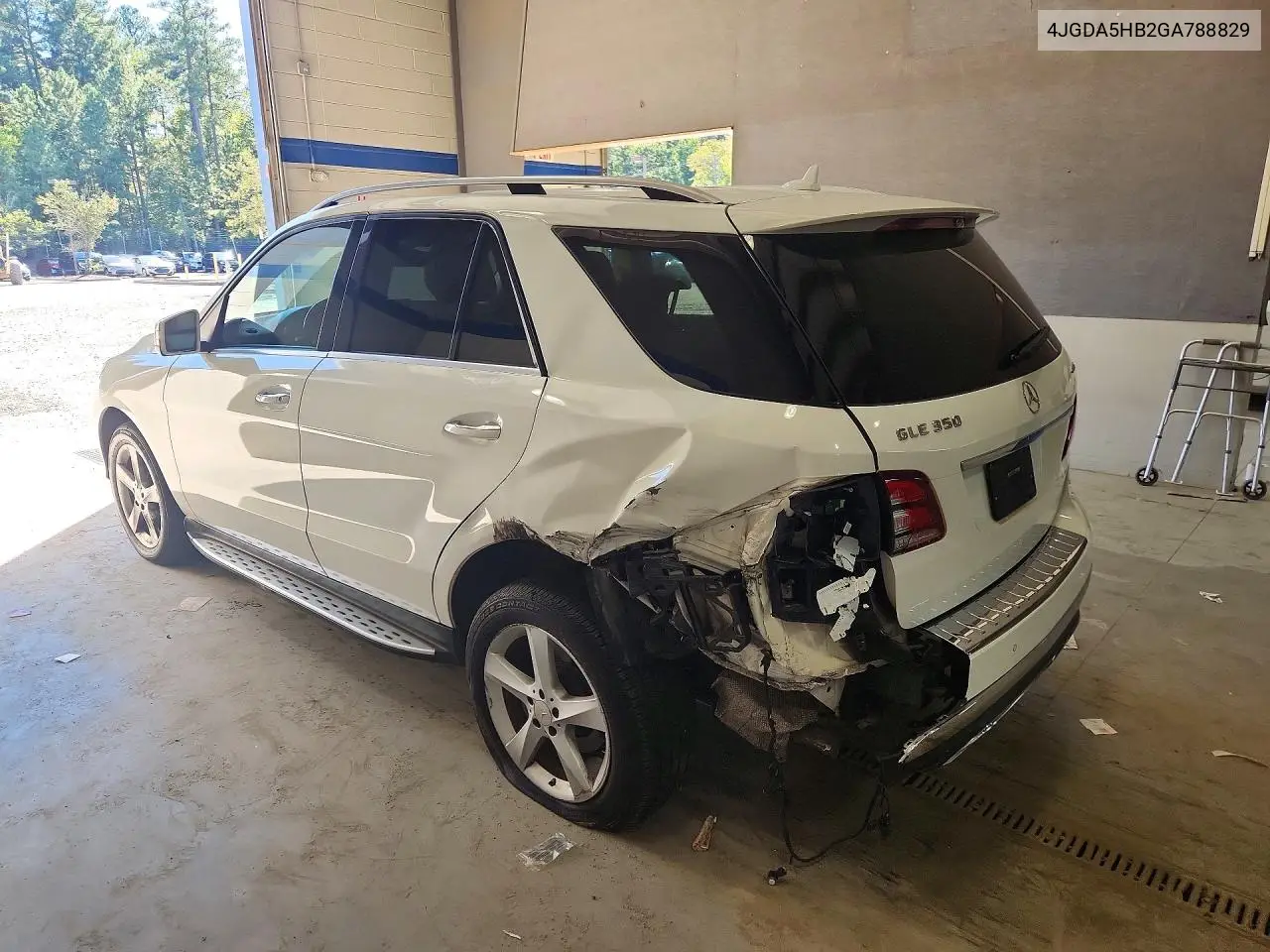 2016 MERCEDES GLE VIN 4JGDA5HB2GA788829 — фото 2