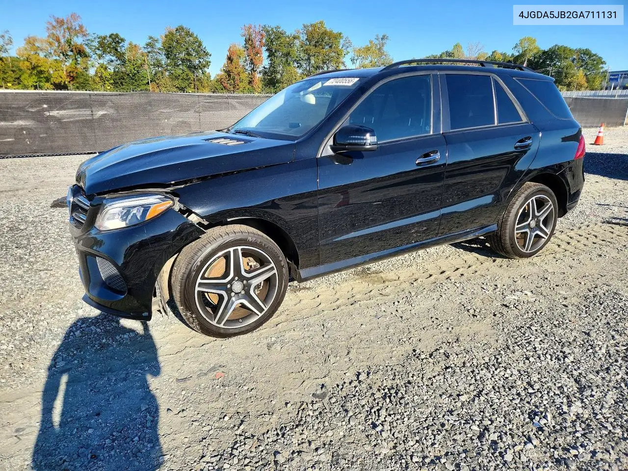 MERCEDES GLE 2016, VIN 4JGDA5JB2GA711131