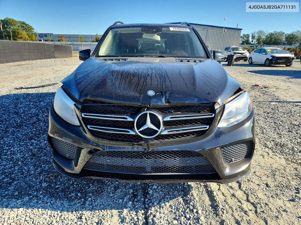 2016 MERCEDES GLE VIN 4JGDA5JB2GA711131 — фото 5