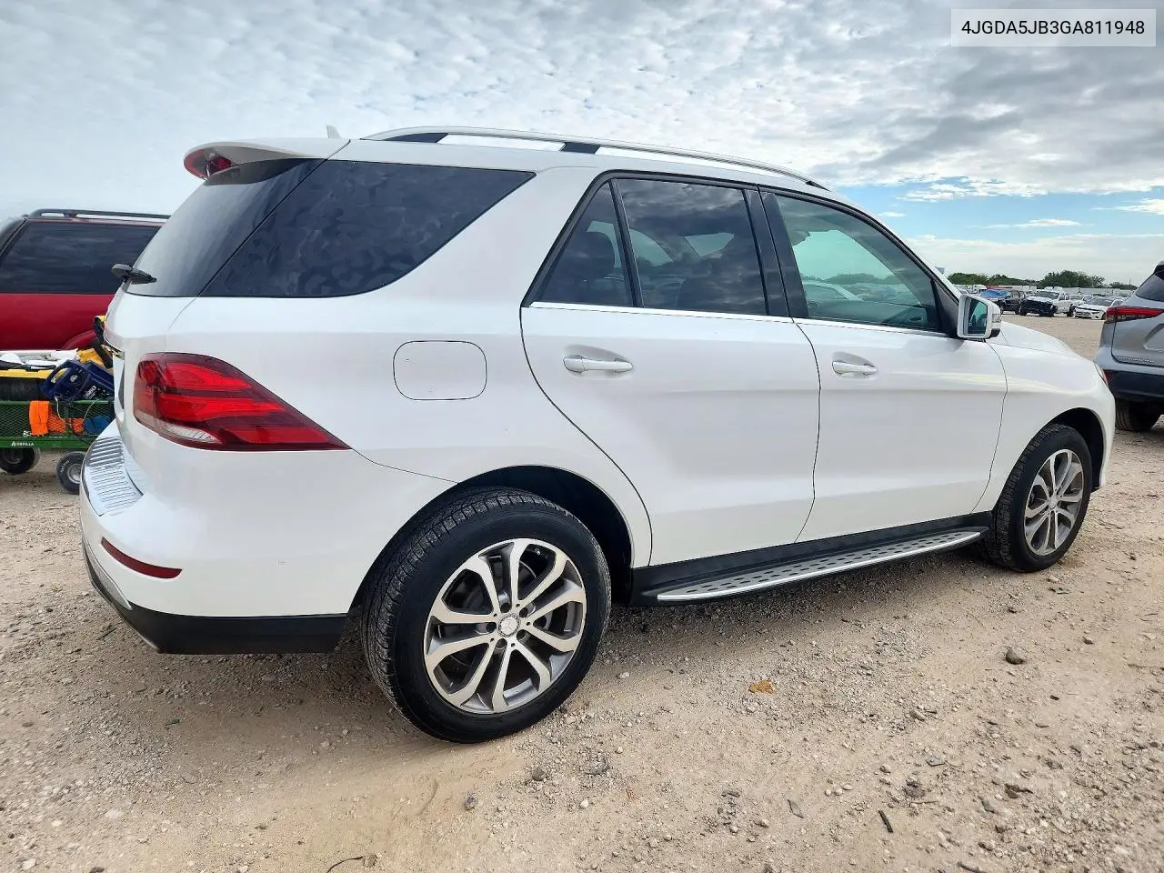 2016 MERCEDES GLE VIN 4JGDA5JB3GA811948 — фото 3