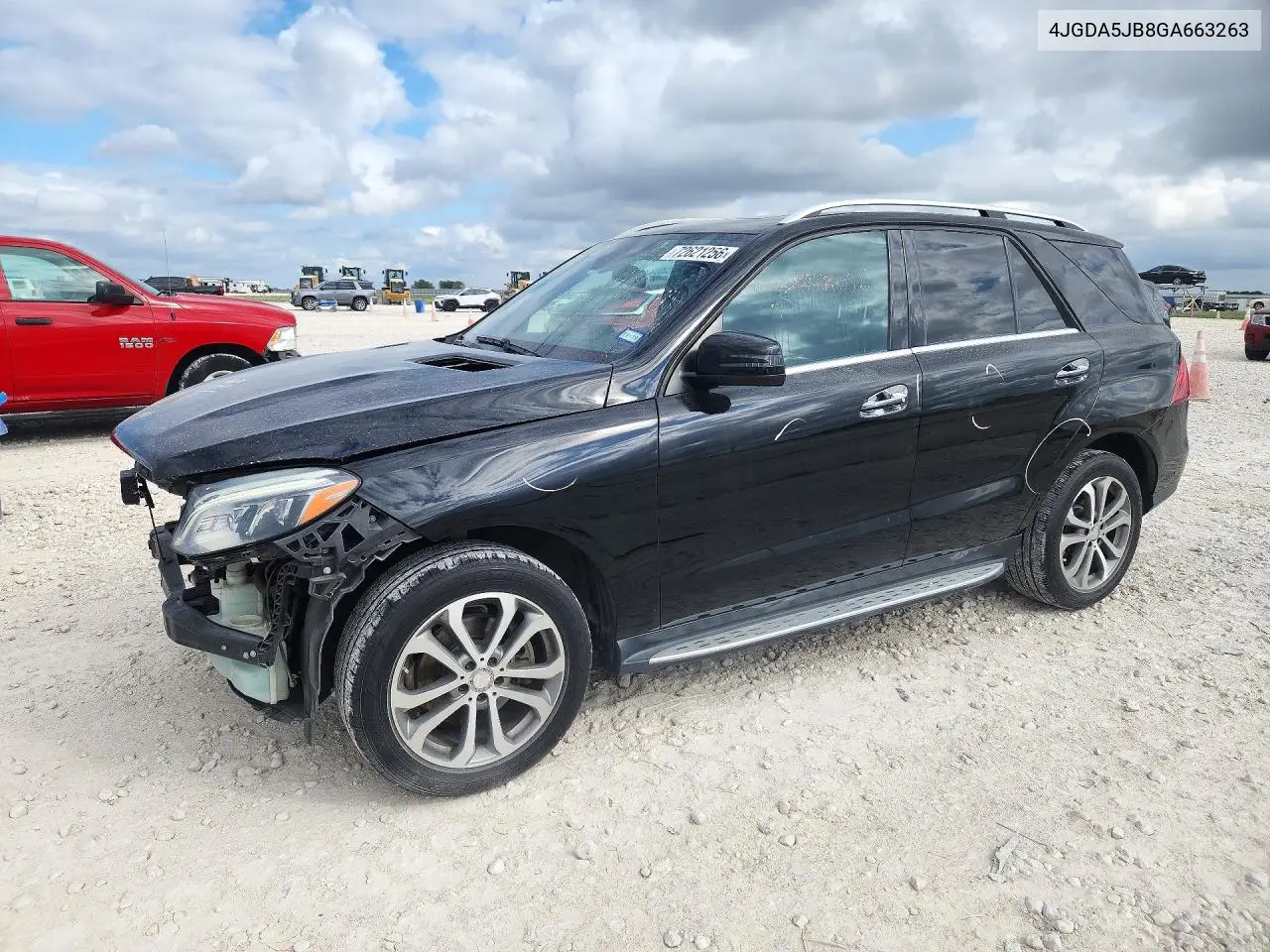 MERCEDES GLE 2016, VIN 4JGDA5JB8GA663263