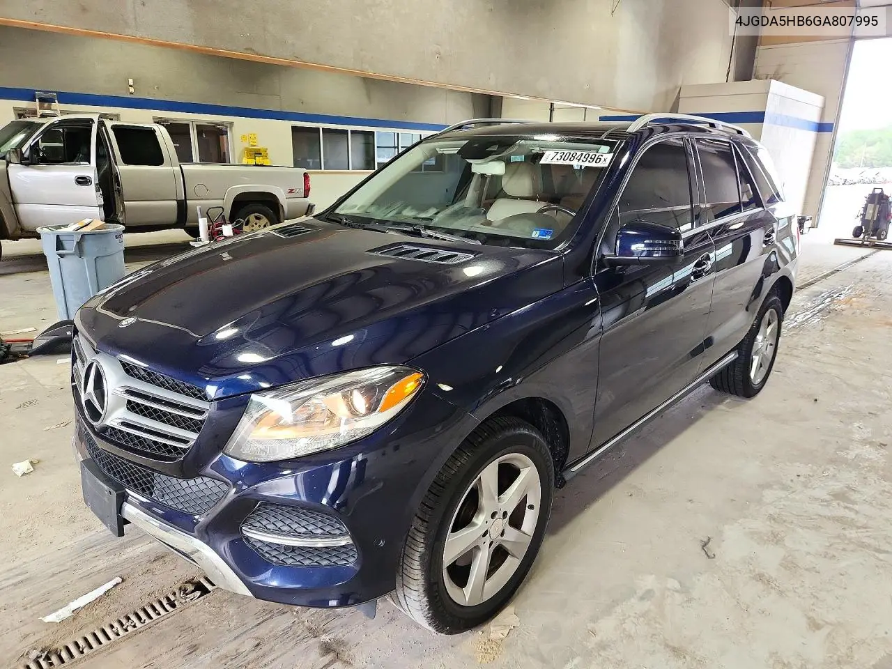MERCEDES GLE 2016, VIN 4JGDA5HB6GA807995