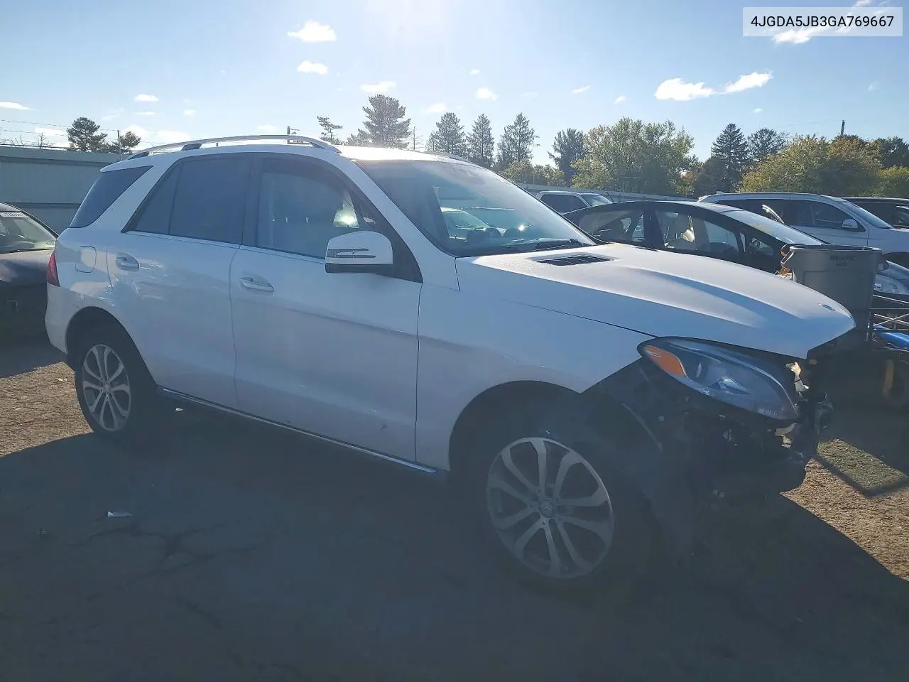 2016 MERCEDES GLE VIN 4JGDA5JB3GA769667 — фото 4