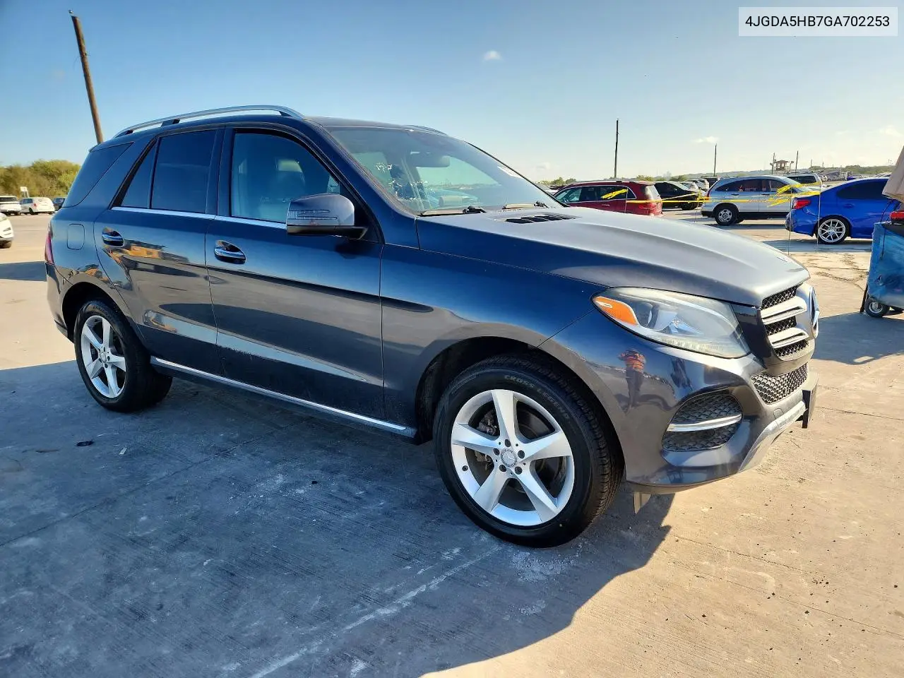 2016 MERCEDES GLE VIN 4JGDA5HB7GA702253 — фото 4