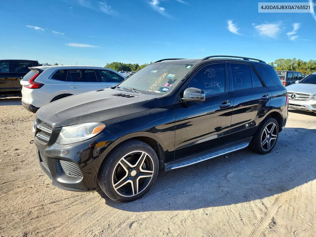 MERCEDES GLE 2016, VIN 4JGDA5JBXGA765521