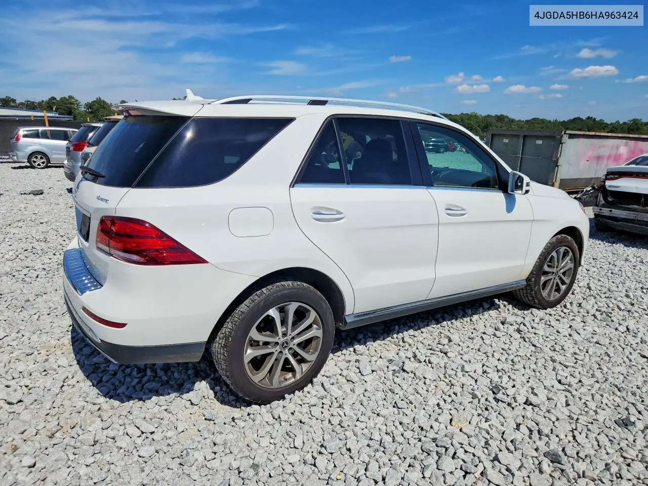 2017 MERCEDES GLE VIN 4JGDA5HB6HA963424 — фото 3