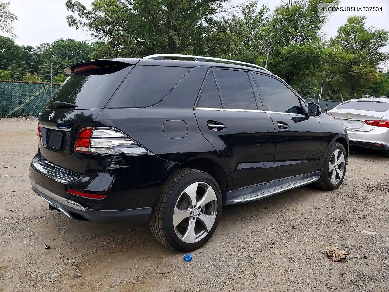 2017 MERCEDES GLE VIN 4JGDA5JB5HA837534 — фото 3
