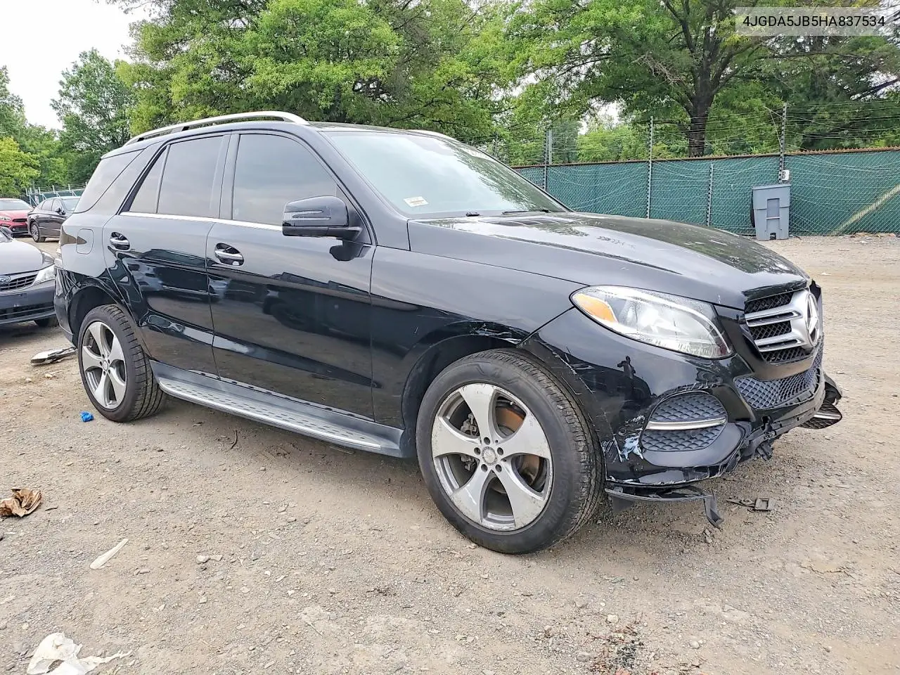 2017 MERCEDES GLE VIN 4JGDA5JB5HA837534 — фото 4