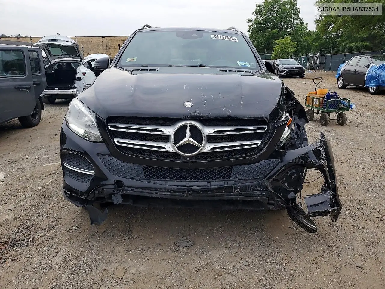2017 MERCEDES GLE VIN 4JGDA5JB5HA837534 — фото 5