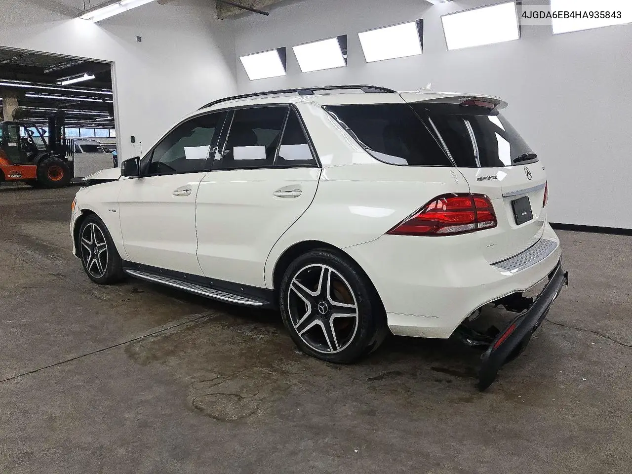 2017 MERCEDES GLE VIN 4JGDA6EB4HA935843 — фото 2