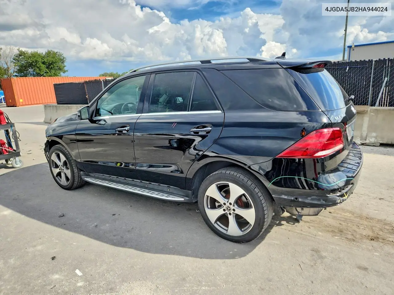 2017 MERCEDES GLE VIN 4JGDA5JB2HA944024 — фото 2