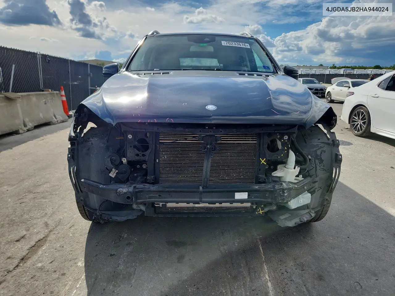 2017 MERCEDES GLE VIN 4JGDA5JB2HA944024 — фото 5