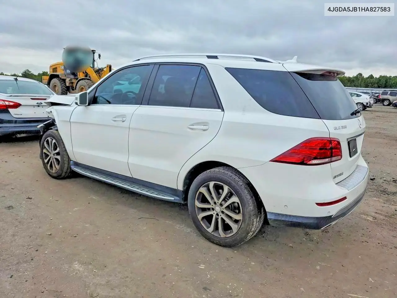 2017 MERCEDES GLE VIN 4JGDA5JB1HA827583 — фото 2