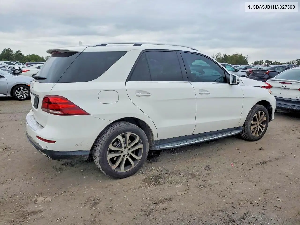 2017 MERCEDES GLE VIN 4JGDA5JB1HA827583 — фото 3