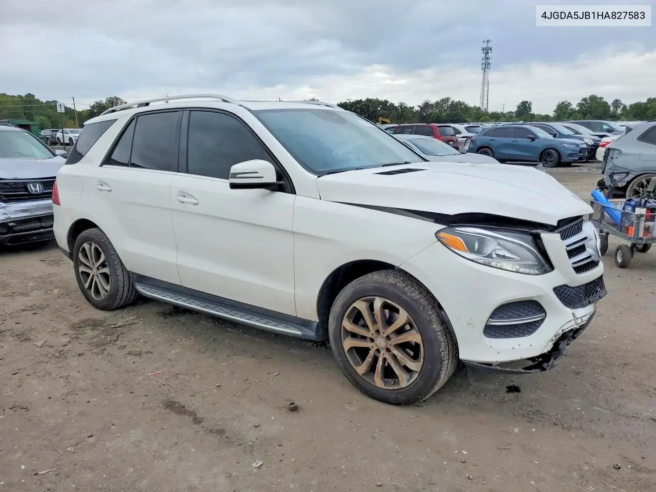 2017 MERCEDES GLE VIN 4JGDA5JB1HA827583 — фото 4