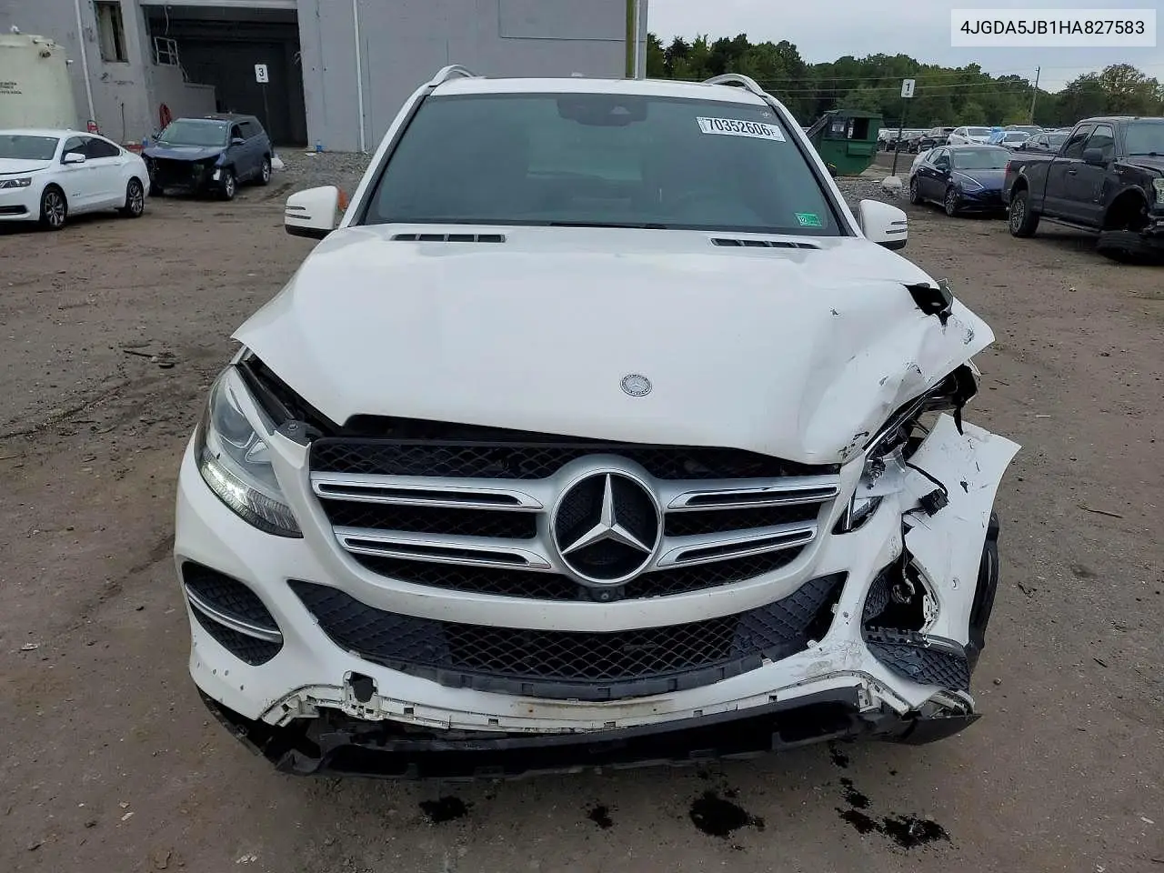 2017 MERCEDES GLE VIN 4JGDA5JB1HA827583 — фото 5
