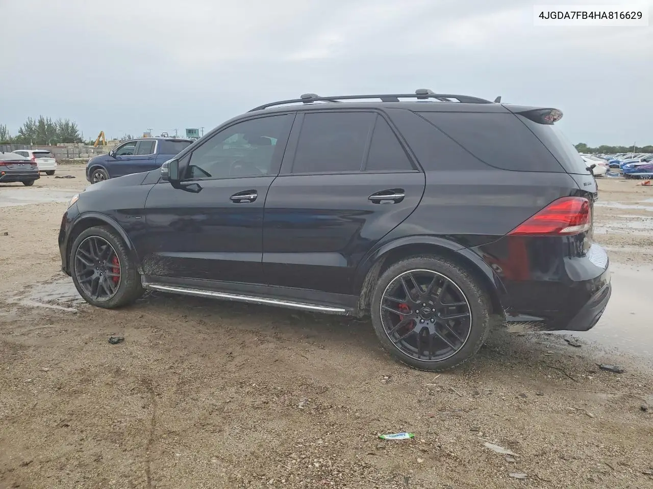 2017 MERCEDES GLE VIN 4JGDA7FB4HA816629 — фото 2