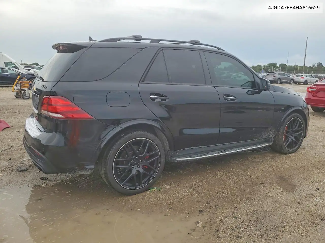 2017 MERCEDES GLE VIN 4JGDA7FB4HA816629 — фото 3