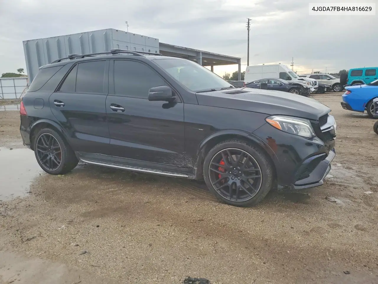 2017 MERCEDES GLE VIN 4JGDA7FB4HA816629 — фото 4