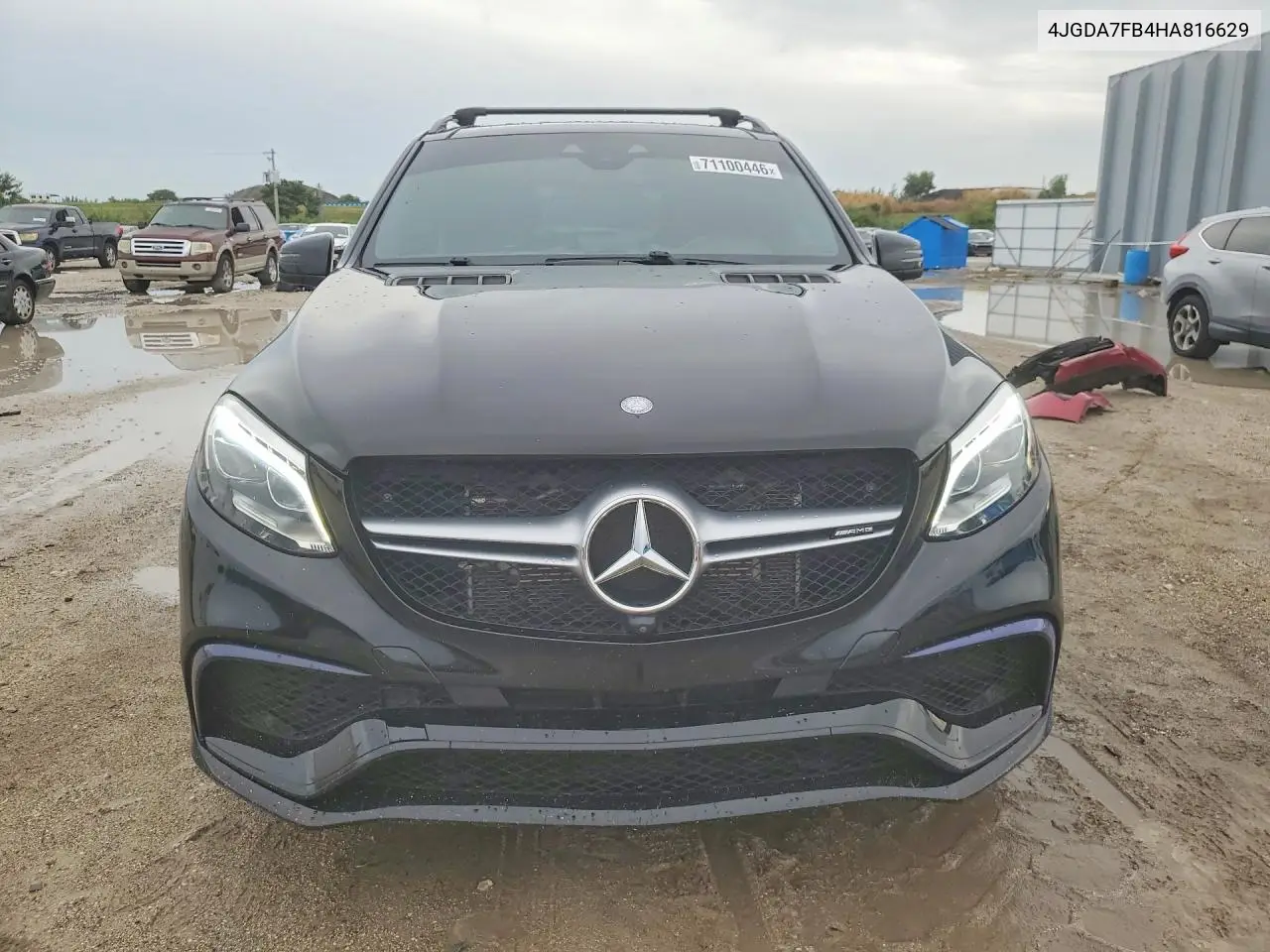 2017 MERCEDES GLE VIN 4JGDA7FB4HA816629 — фото 5