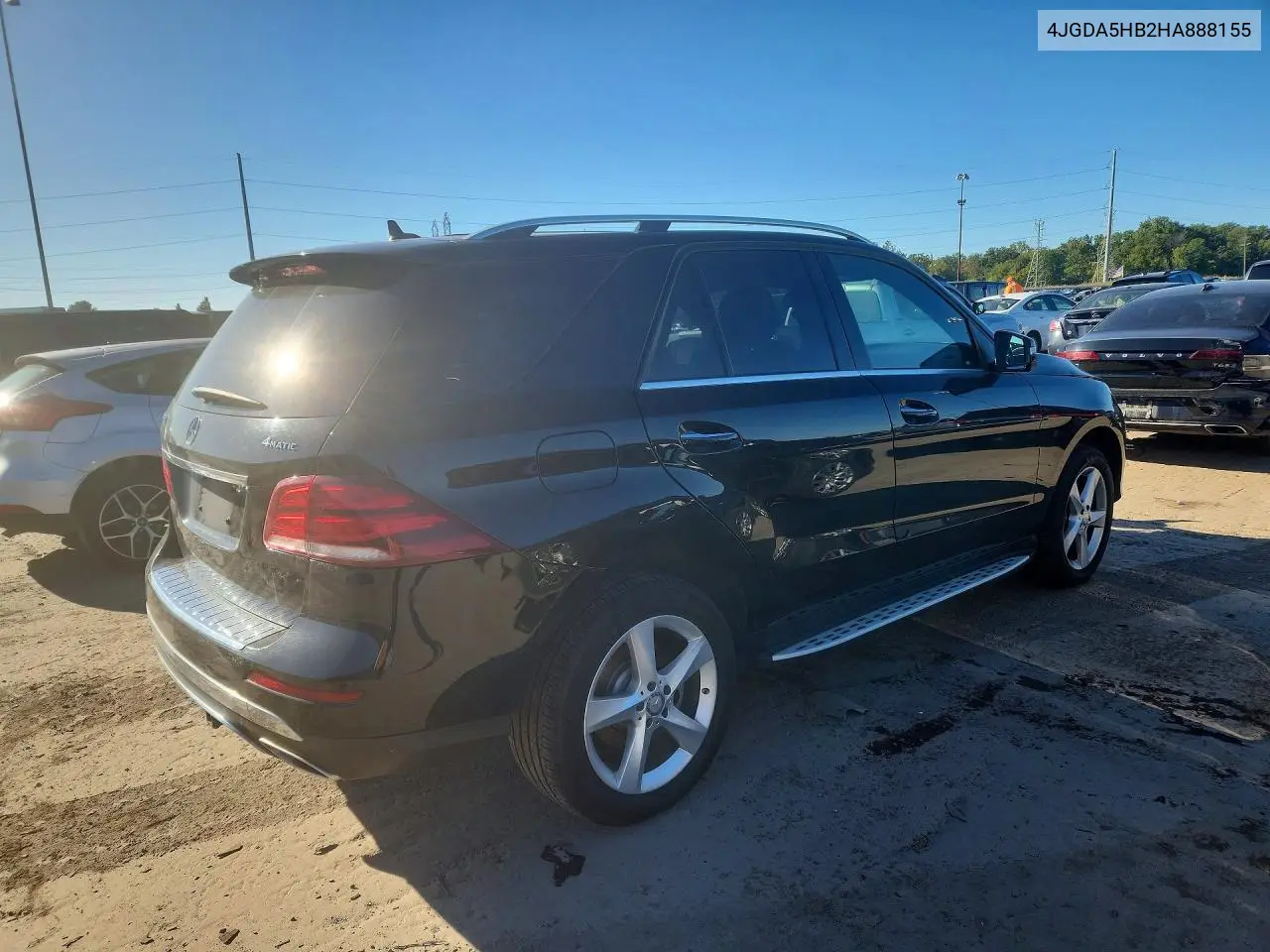 2017 MERCEDES GLE VIN 4JGDA5HB2HA888155 — фото 3