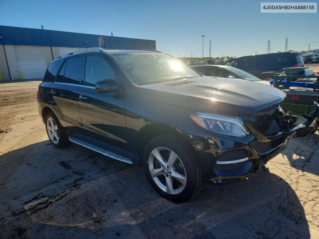2017 MERCEDES GLE VIN 4JGDA5HB2HA888155 — фото 4