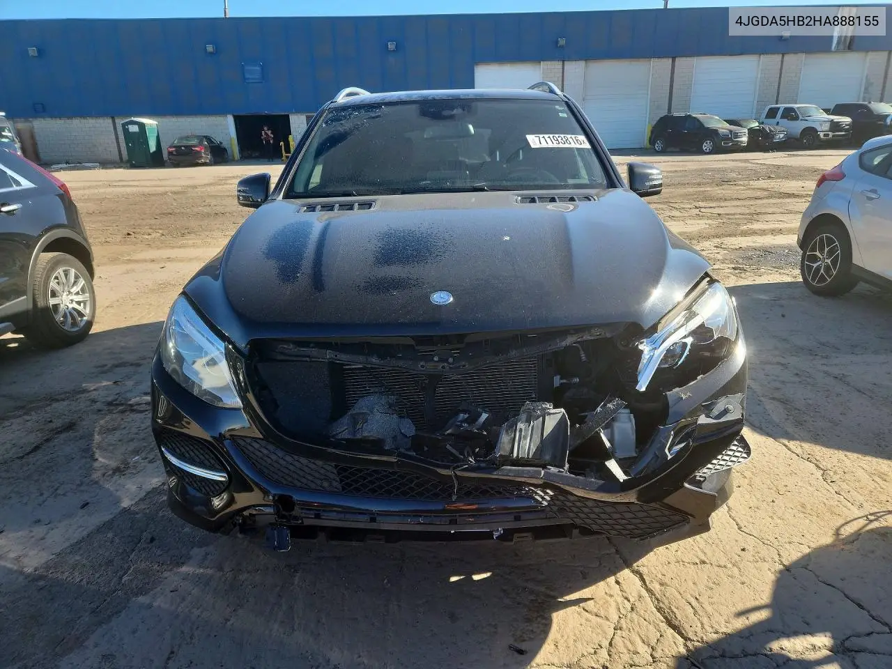 2017 MERCEDES GLE VIN 4JGDA5HB2HA888155 — фото 5