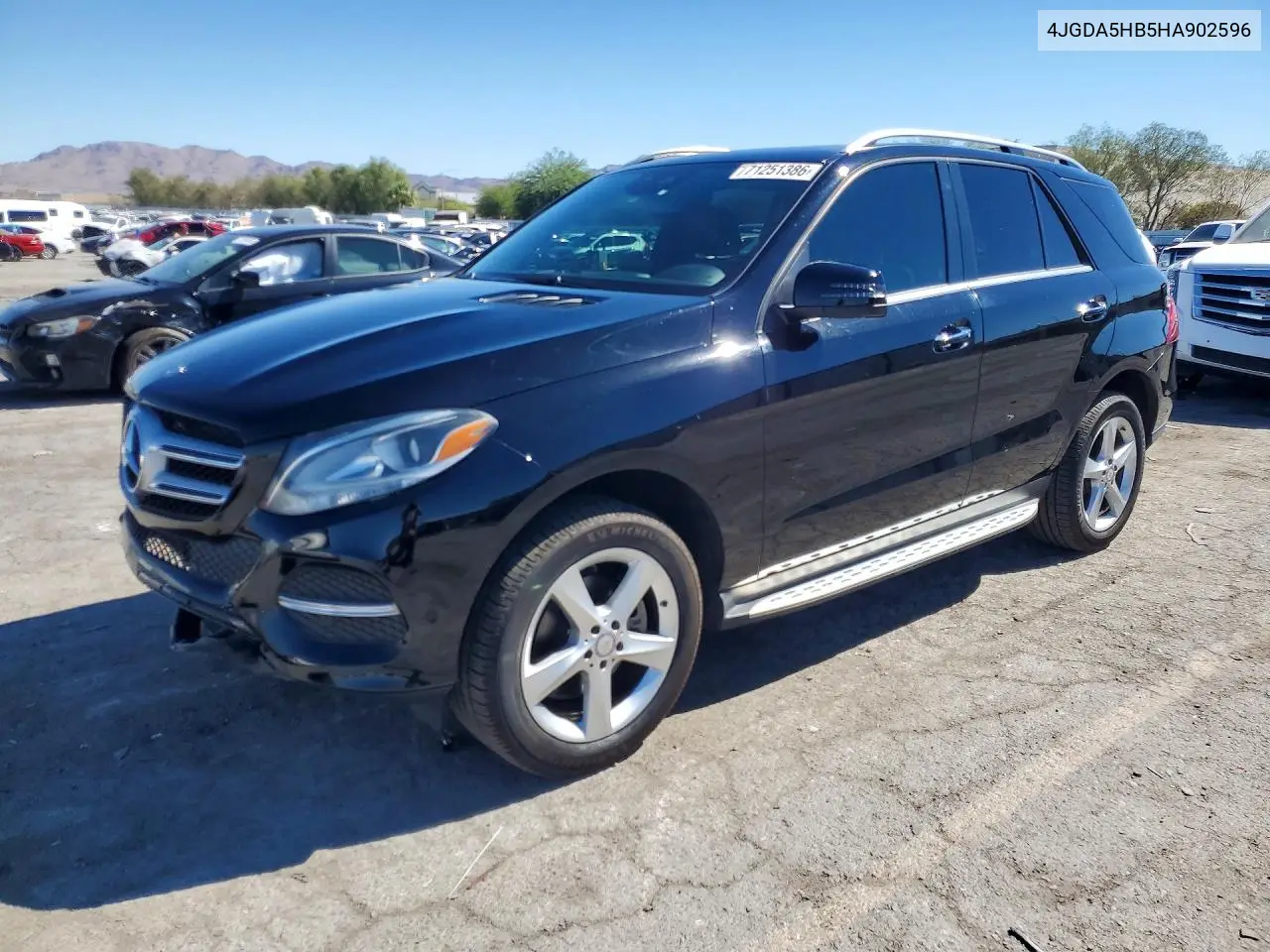 MERCEDES GLE 2017, VIN 4JGDA5HB5HA902596