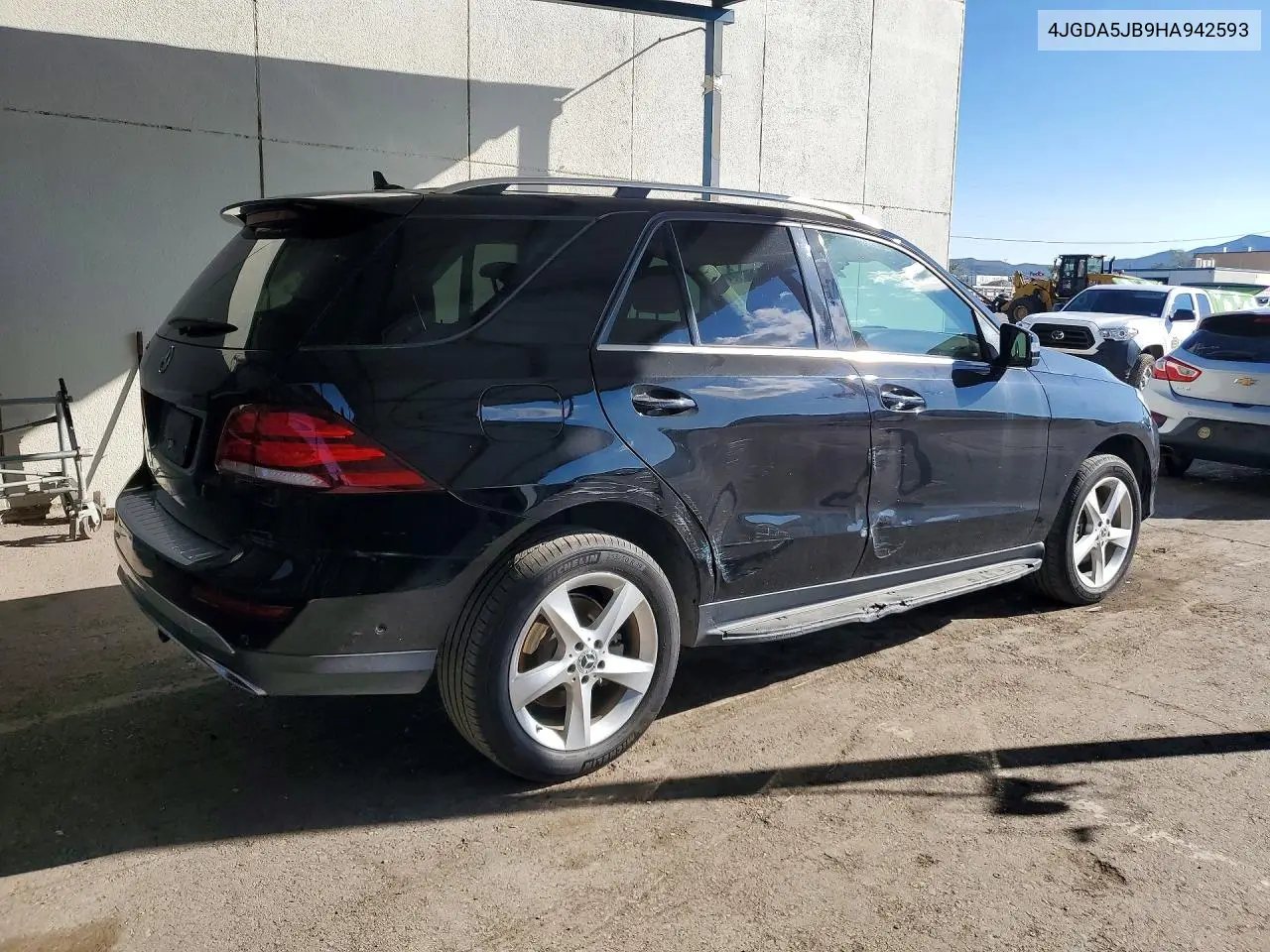 2017 MERCEDES GLE VIN 4JGDA5JB9HA942593 — фото 3