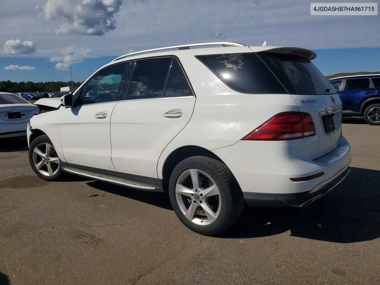 2017 MERCEDES GLE VIN 4JGDA5HB7HA961715 — фото 2