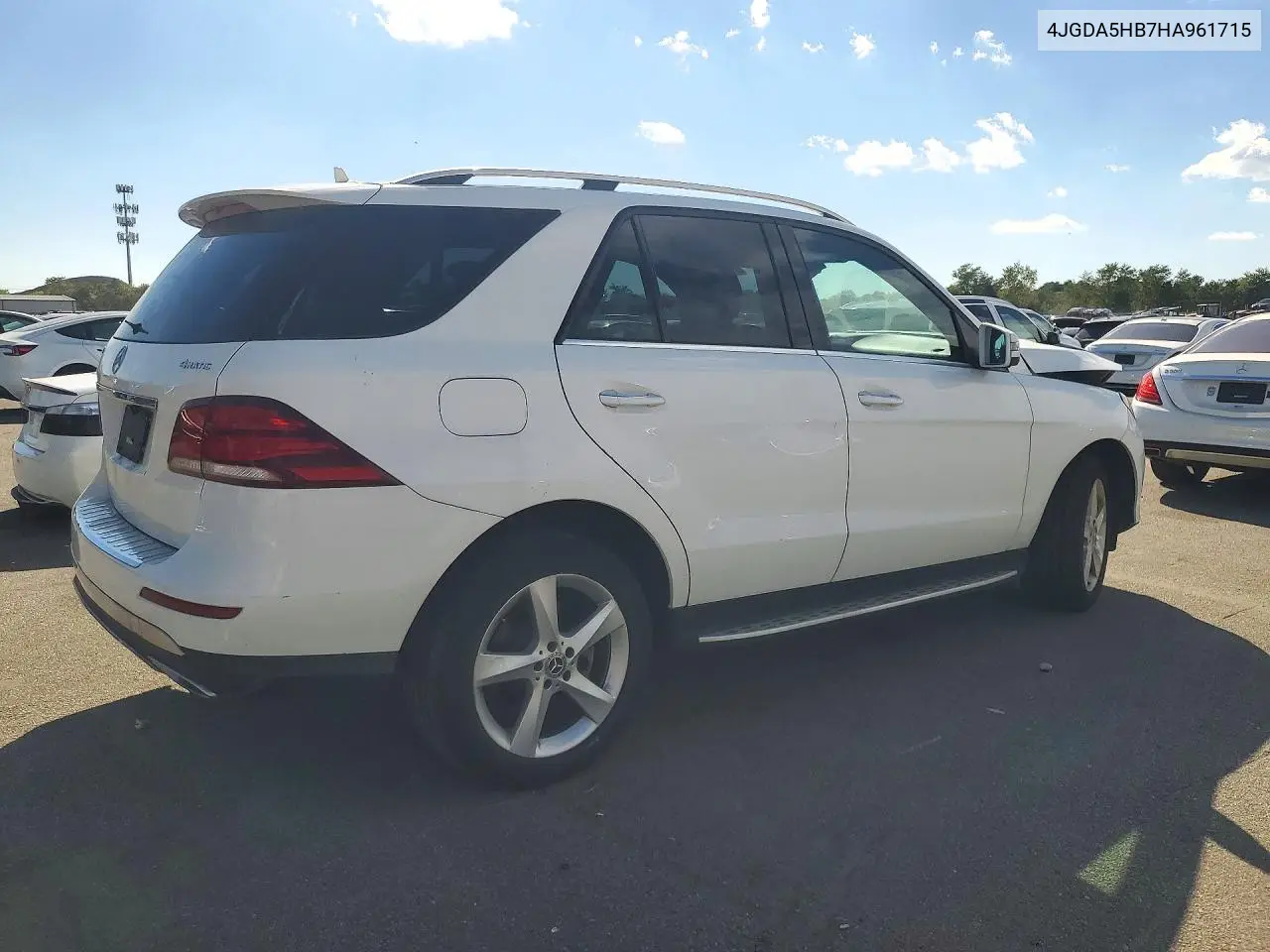 2017 MERCEDES GLE VIN 4JGDA5HB7HA961715 — фото 3