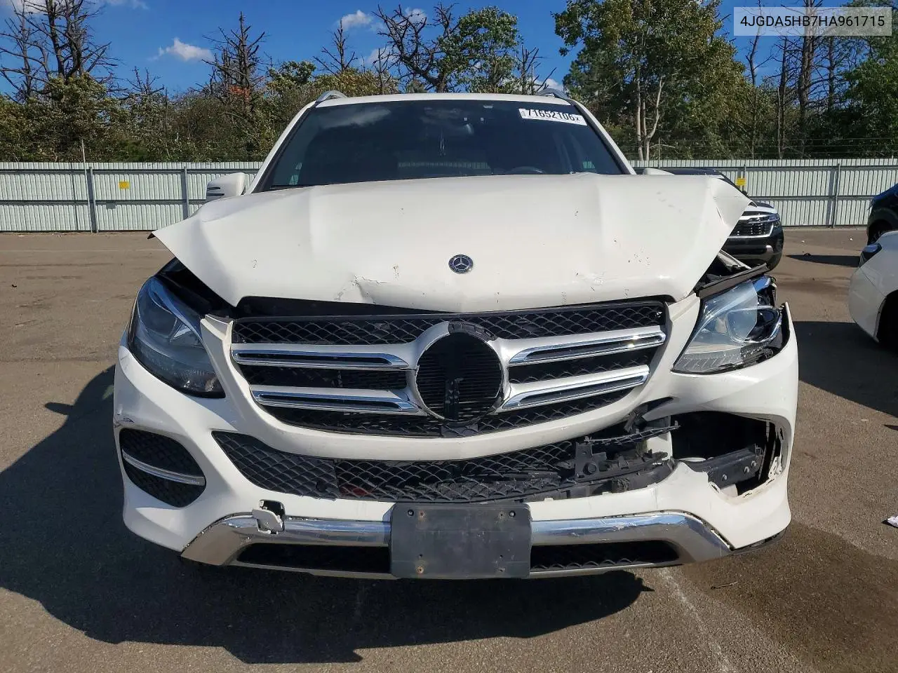 2017 MERCEDES GLE VIN 4JGDA5HB7HA961715 — фото 5