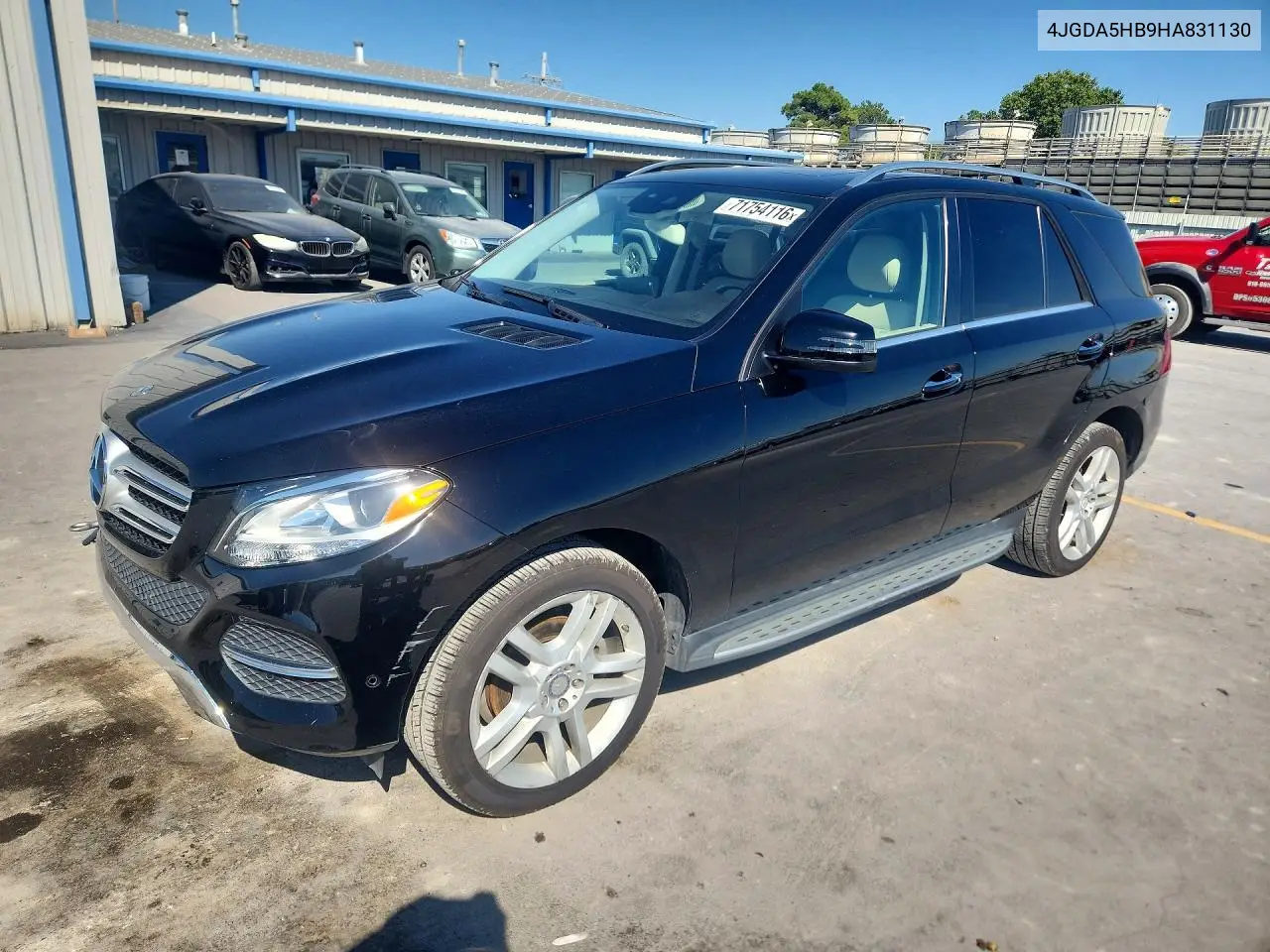 MERCEDES GLE 2017, VIN 4JGDA5HB9HA831130