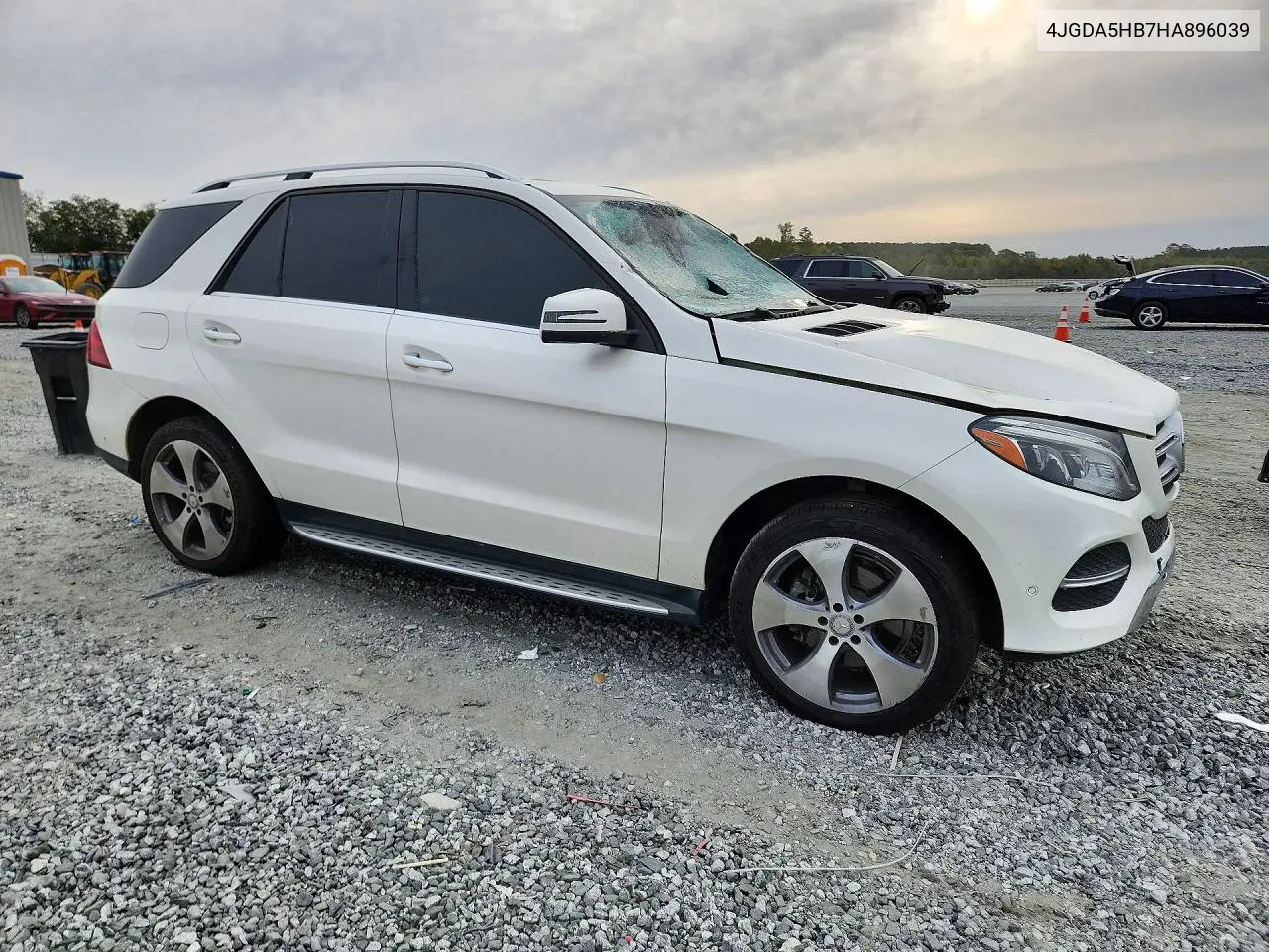 2017 MERCEDES GLE VIN 4JGDA5HB7HA896039 — фото 4