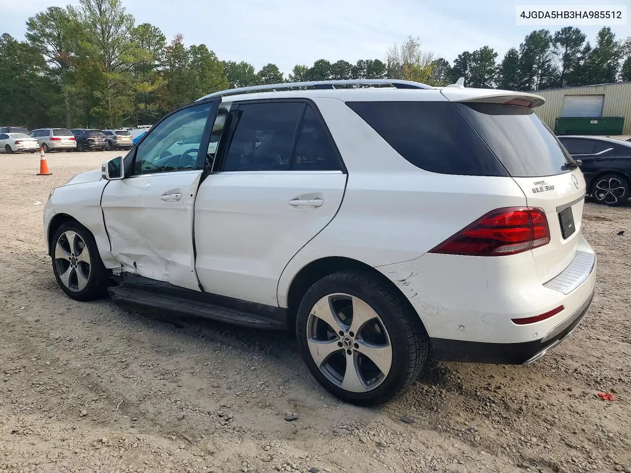 2017 MERCEDES GLE VIN 4JGDA5HB3HA985512 — фото 2