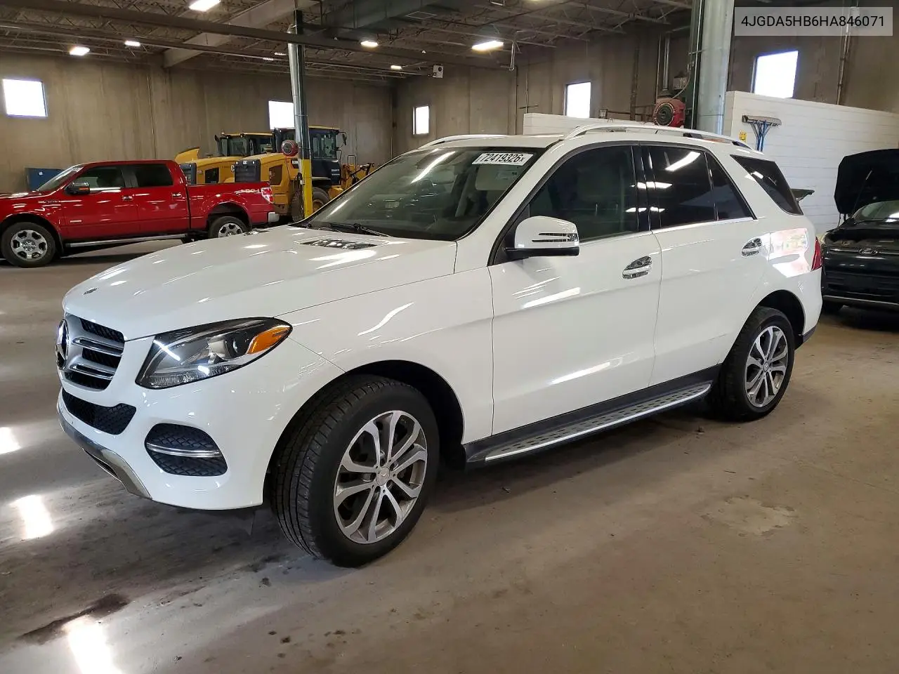 MERCEDES GLE 2017, VIN 4JGDA5HB6HA846071