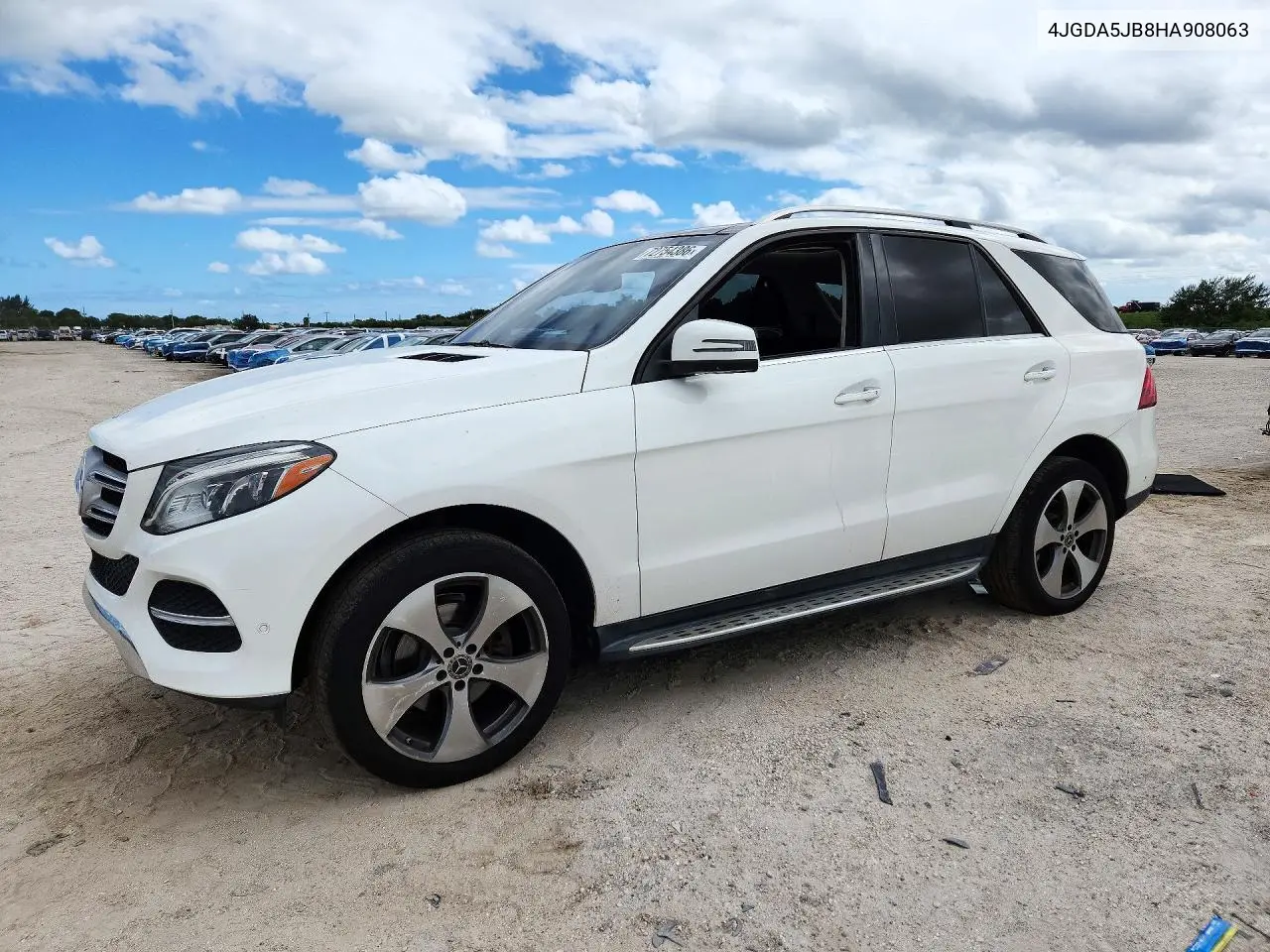 MERCEDES GLE 2017, VIN 4JGDA5JB8HA908063