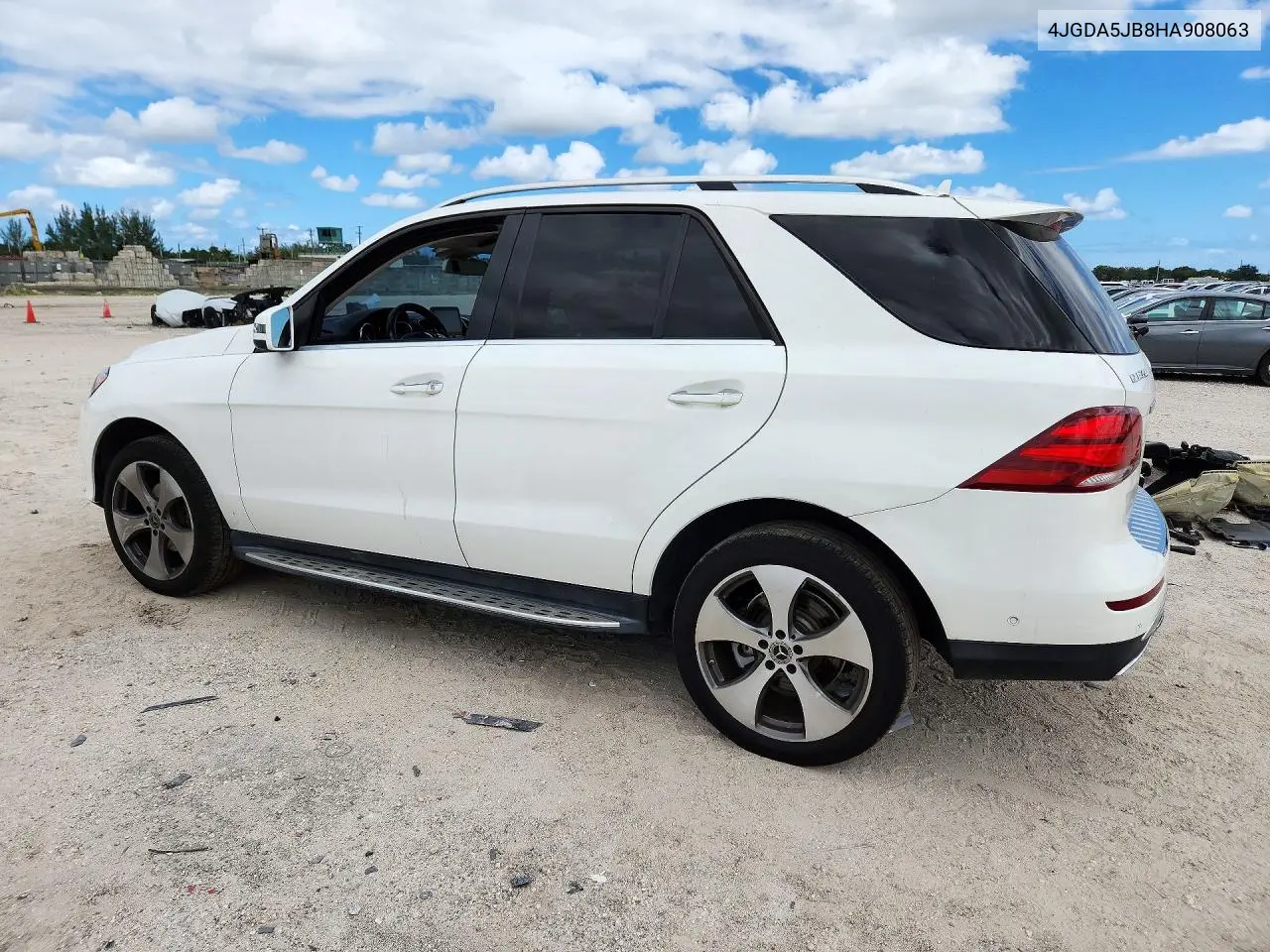 2017 MERCEDES GLE VIN 4JGDA5JB8HA908063 — фото 2